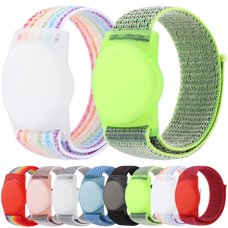 For Huawei Tag xDfind Nylon Hook and Loop Fastener Watch Band Style Anti-lost Tracker Protective Cover