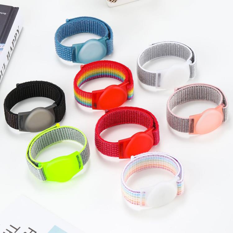 For Huawei Tag xDfind Nylon Hook and Loop Fastener Watch Band Style Anti-lost Tracker Protective Cover