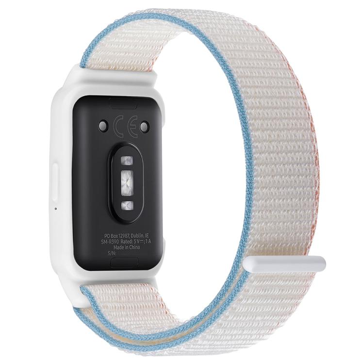 For Samsung Galaxy Fit 3 xDfind Watch Frame Integrated Nylon Hook and Loop Fastener Watch Band