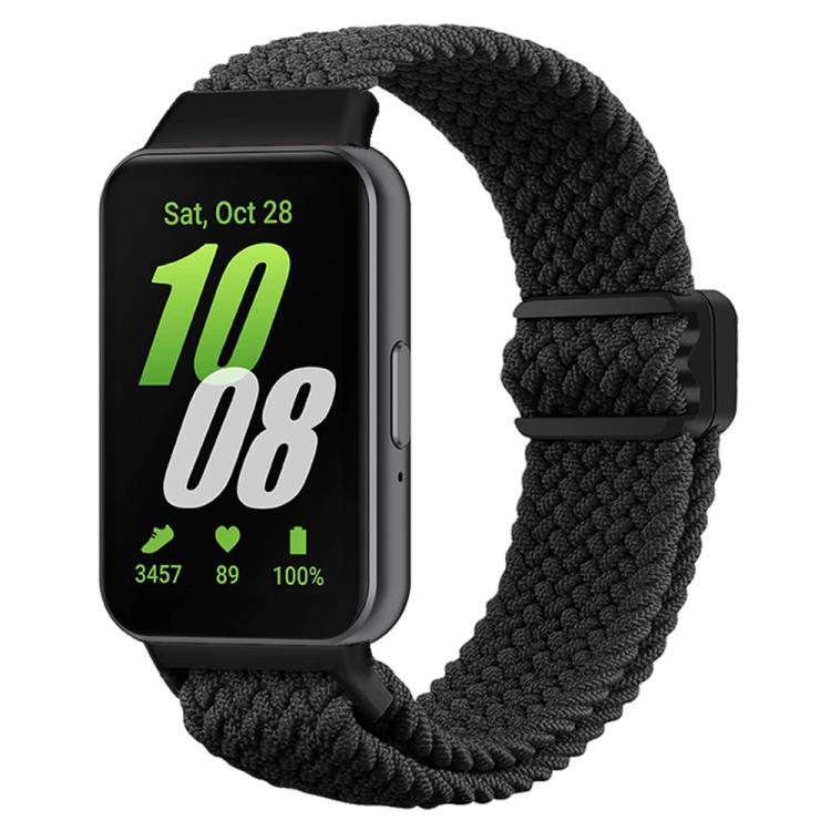 For Samsung Galaxy Fit 3 xDfind Magnetic Buckle Nylon Braided Watch Band