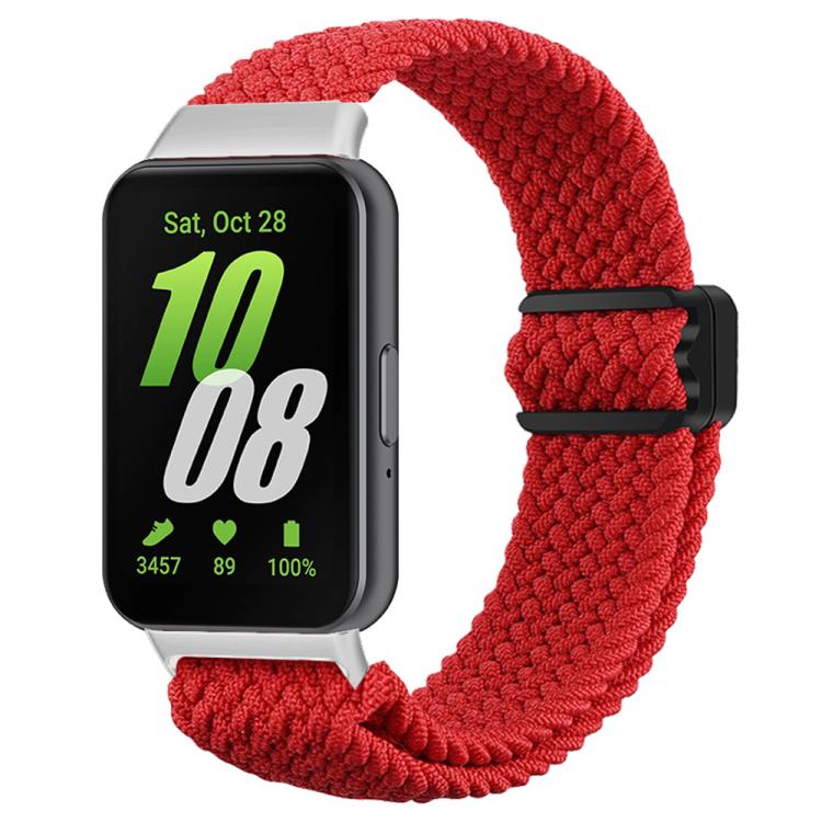 For Samsung Galaxy Fit 3 xDfind Magnetic Buckle Nylon Braided Watch Band