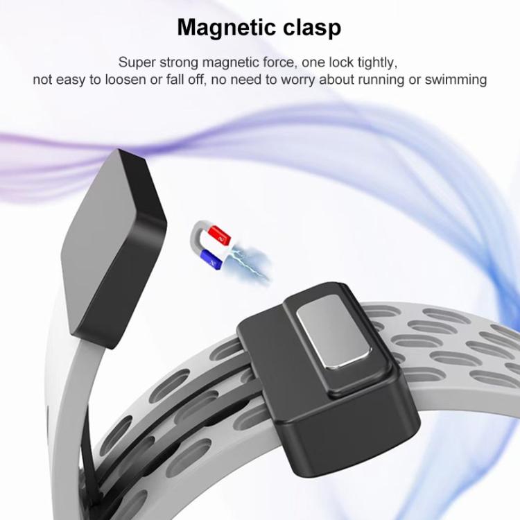 For Apple Watch 38 / 40 / 41 / S10 42mm xDfind Magnetic Clasp Silicone Watch Band