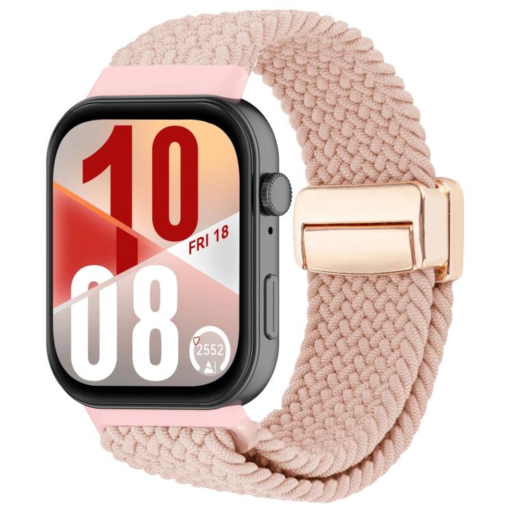 For Huawei Watch Fit 5 / Fit 5 Pro / Fit 4 xDfind Magnetic Buckle Loop Woven Watch Band