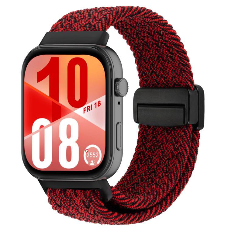 For Huawei Watch Fit 5 / Fit 5 Pro / Fit 4 xDfind Magnetic Buckle Loop Woven Watch Band