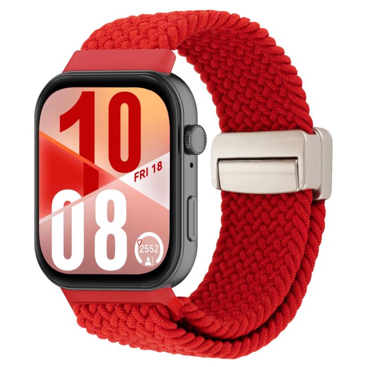 For Huawei Watch Fit 5 / Fit 5 Pro / Fit 4 xDfind Magnetic Buckle Loop Woven Watch Band