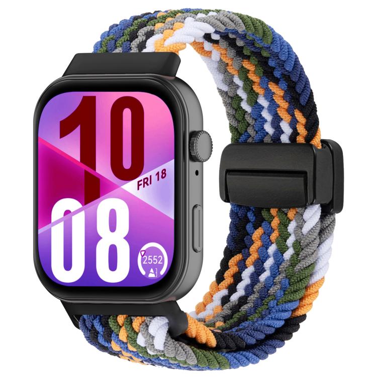 For Huawei Watch Fit 5 / Fit 5 Pro / Fit 4 xDfind Magnetic Buckle Loop Woven Watch Band