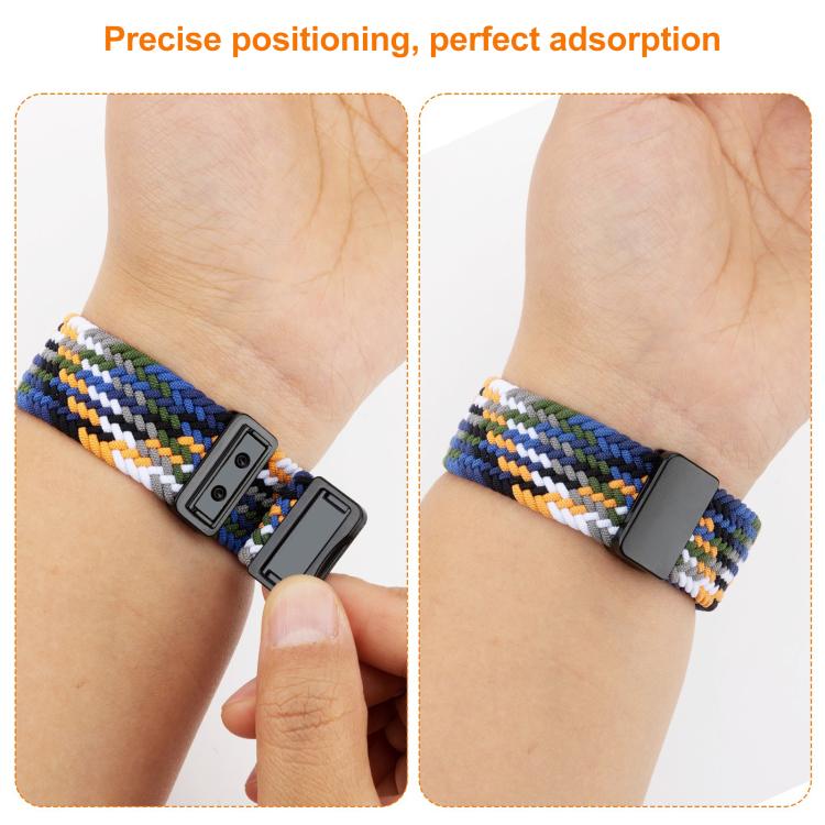 For Huawei Watch Fit 5 / Fit 5 Pro / Fit 4 xDfind Magnetic Buckle Loop Woven Watch Band