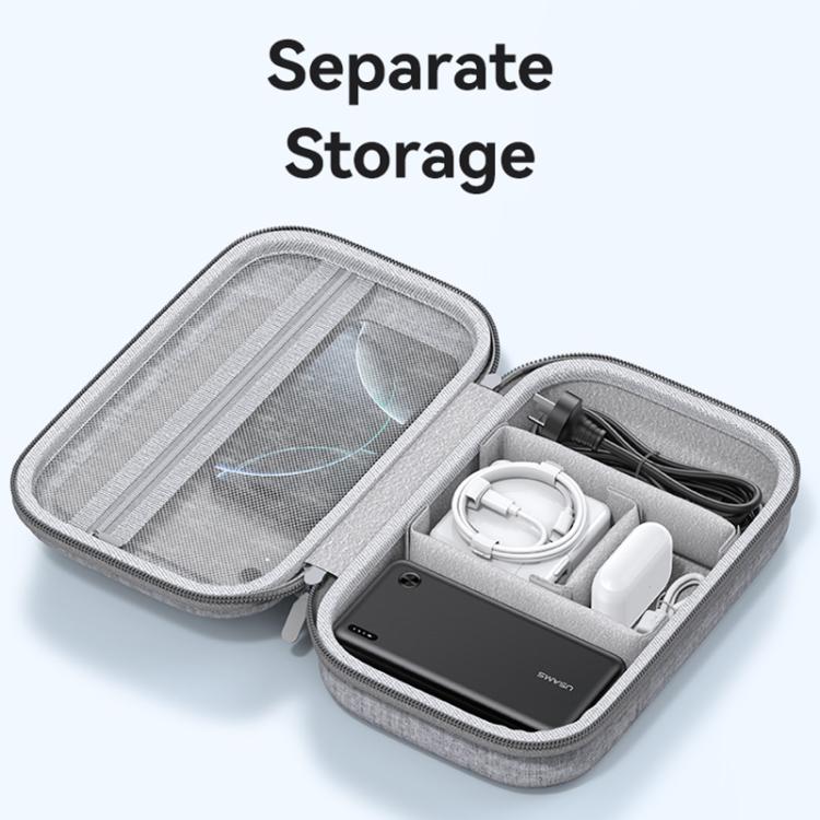 USAMS Jane05 10.6 inch Large Capacity Storage Bag - Grey
