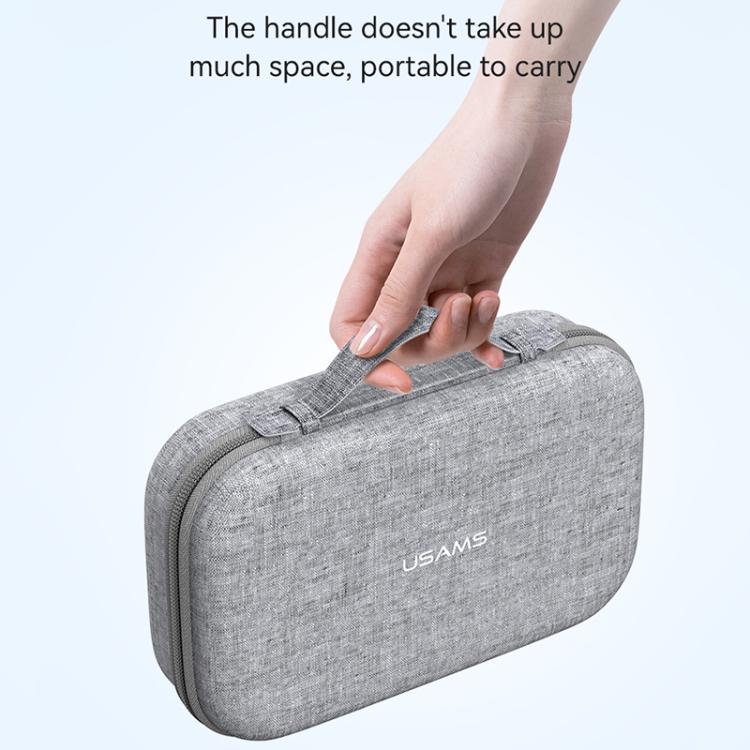 USAMS Jane05 10.6 inch Large Capacity Storage Bag - Grey