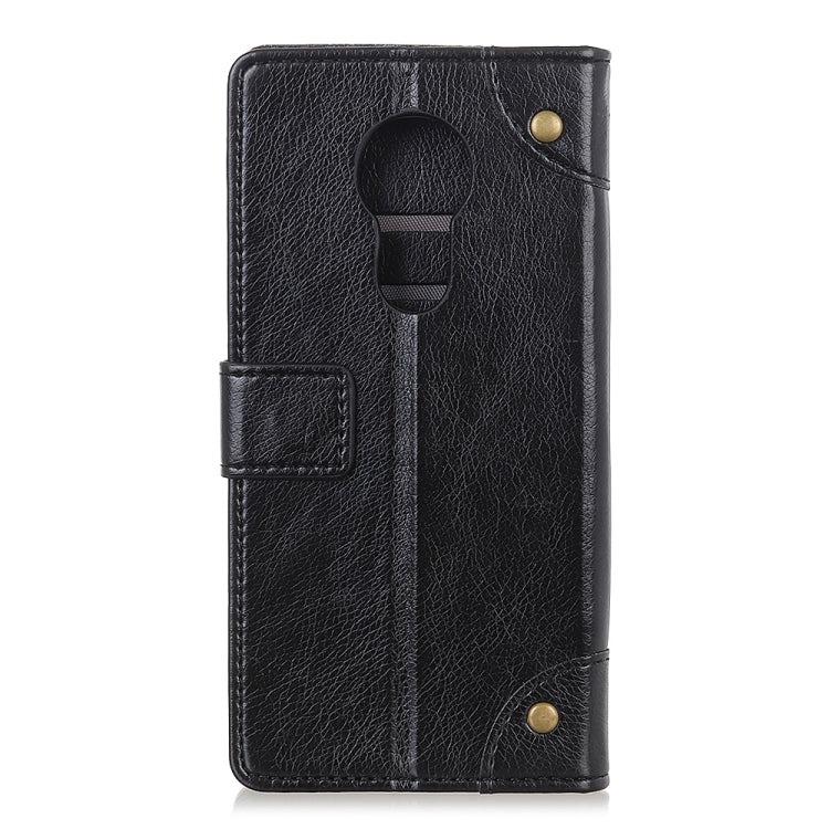 For Nokia 3.4 Copper Buckle Nappa Texture Horizontal Flip Leather Case with Holder & Card Slots & Wallet