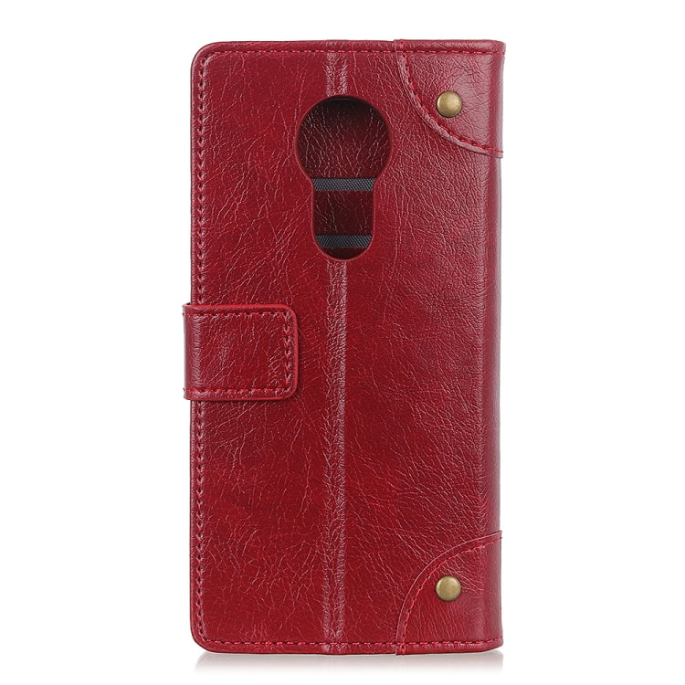 For Nokia 3.4 Copper Buckle Nappa Texture Horizontal Flip Leather Case with Holder & Card Slots & Wallet