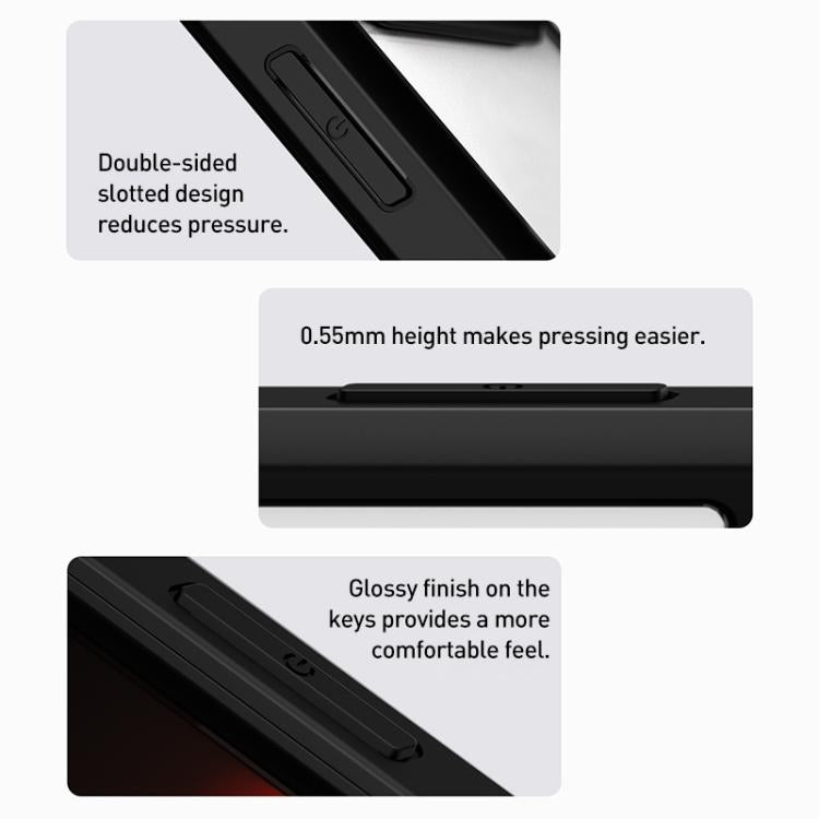 For iPhone 17 Pro Double-sided Plastic Glass Phone Protective Case