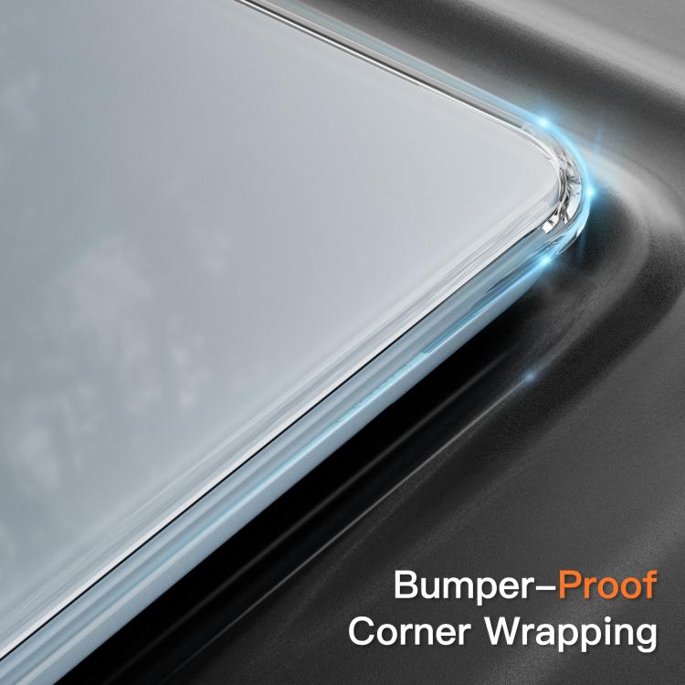 For MacBook Air 13.6 inch M2 2022 A2681 Transparent Scratchproof Laptop PC+TPU Protective Case