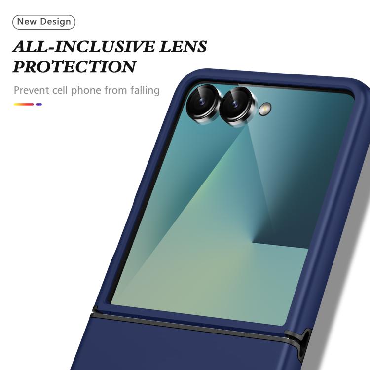 For Samsung Galaxy Z Flip7 5G PC + TPU Magnetic Phone Case with Invisible Ring Holder
