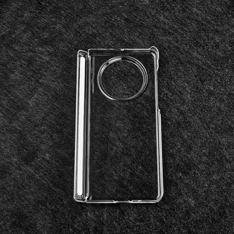 For Huawei Mate X5 Transparent PC Dual Axis Shockproof Phone Case