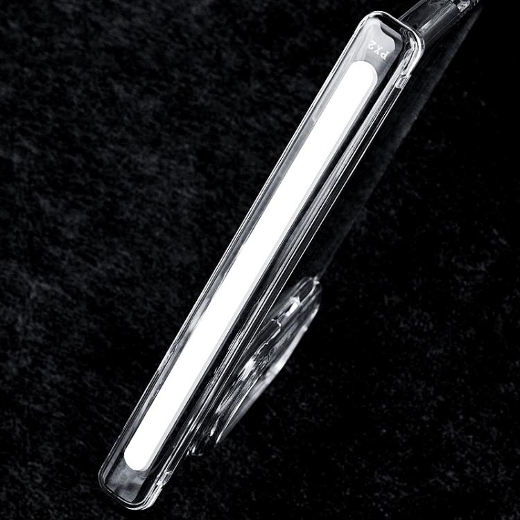 For Huawei Pura X Max Transparent PC Dual Axis Shockproof Phone Case