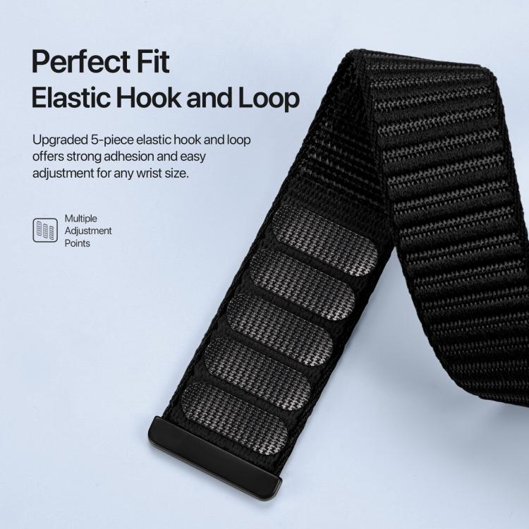 For Apple Watch 42mm / 41mm / 40mm / 38mm DUX DUCIS YE Series Nylon Woven Watch Strap