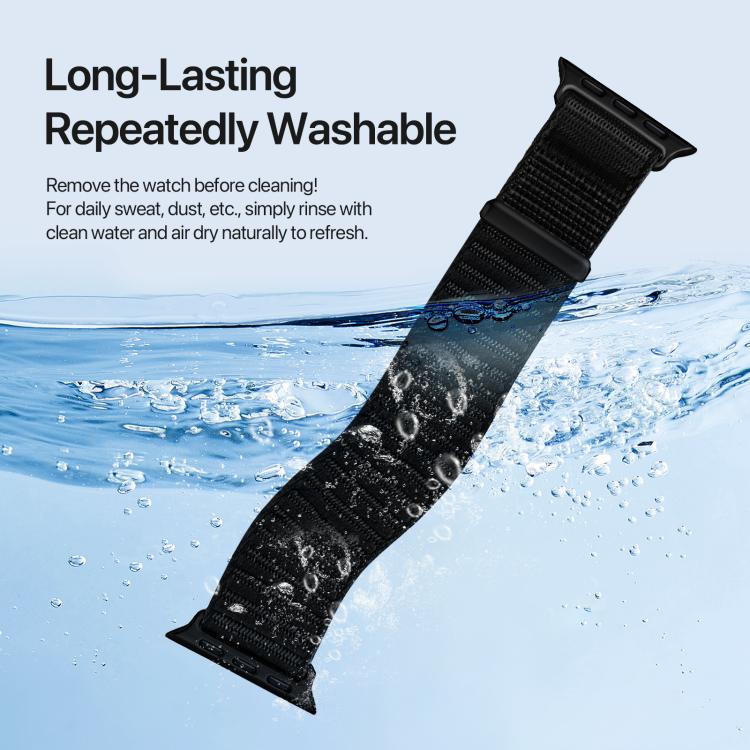For Apple Watch 42mm / 41mm / 40mm / 38mm DUX DUCIS YE Series Nylon Woven Watch Strap