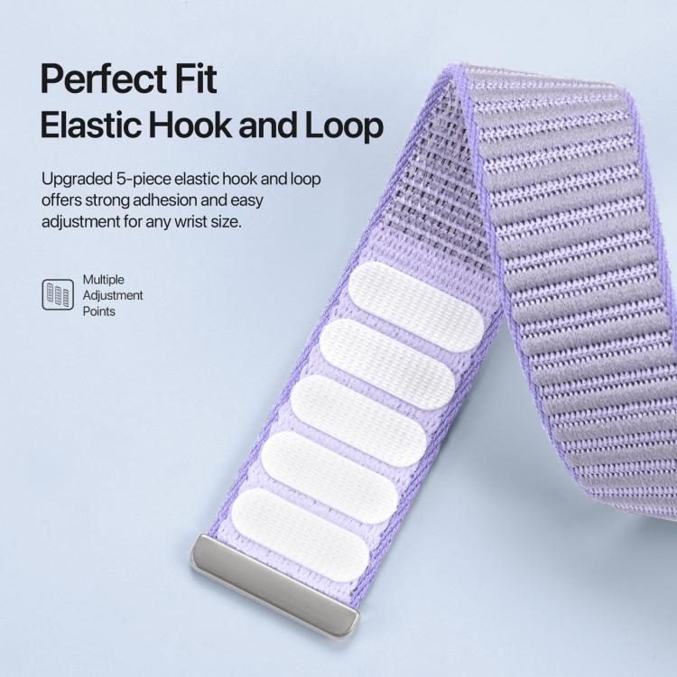For Apple Watch 42mm / 41mm / 40mm / 38mm DUX DUCIS YE Series Nylon Woven Watch Strap
