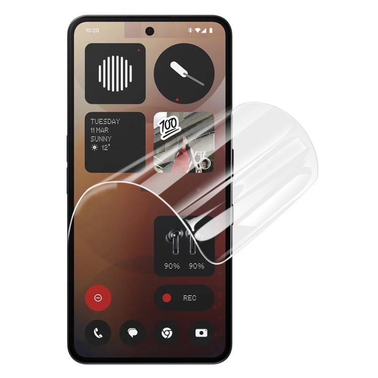 For Nothing Phone 3a Pro / 3a imak 4th Generation  Full Coverage Screen Hydrogel Film Protector