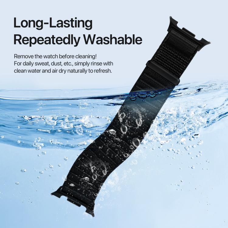 For Samsung Galaxy Watch8 / Watch8 Classic DUX DUCIS YE Series Nylon Woven Watch Strap