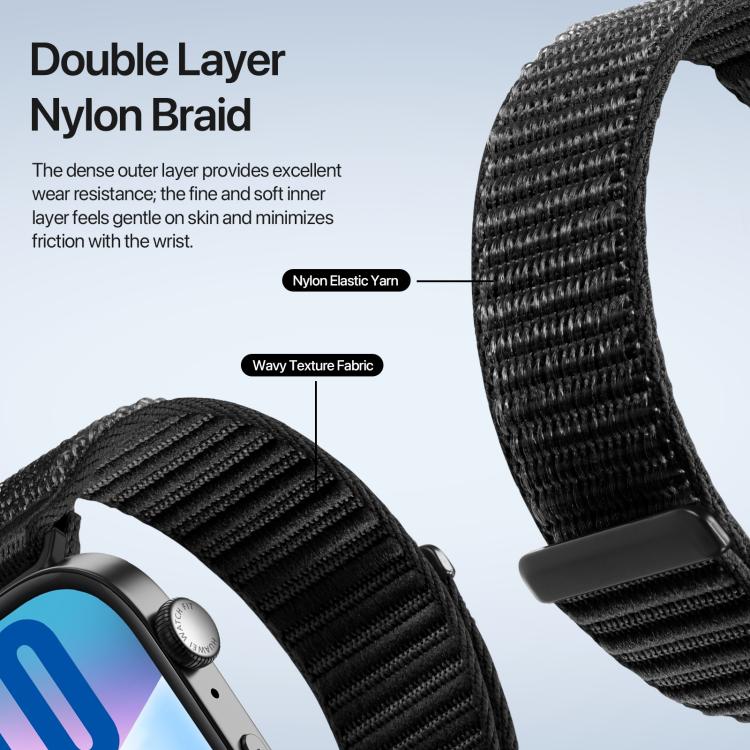 For Huawei Watch Fit 5 / Fit 5 Pro DUX DUCIS YE Series Nylon Woven Watch Strap