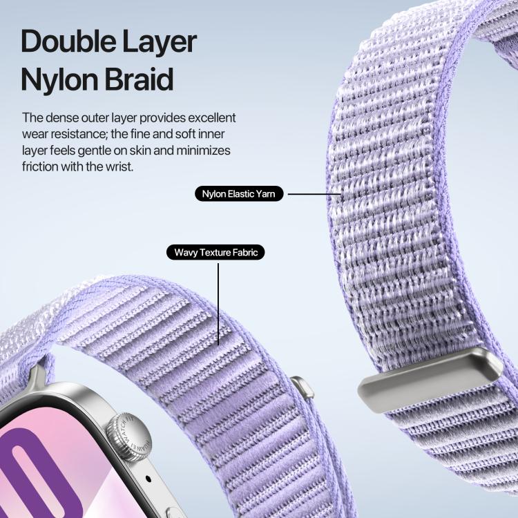 For Huawei Watch Fit 5 / Fit 5 Pro DUX DUCIS YE Series Nylon Woven Watch Strap