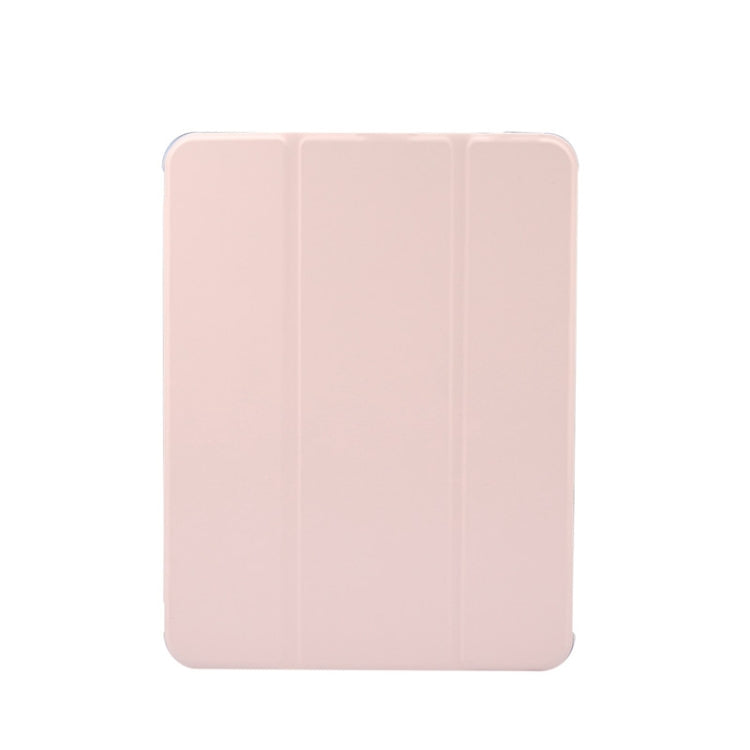For iPad Air 2022 / 2020 10.9 3-folding Electric Pressed Skin Texture Smart Leather Tablet Case