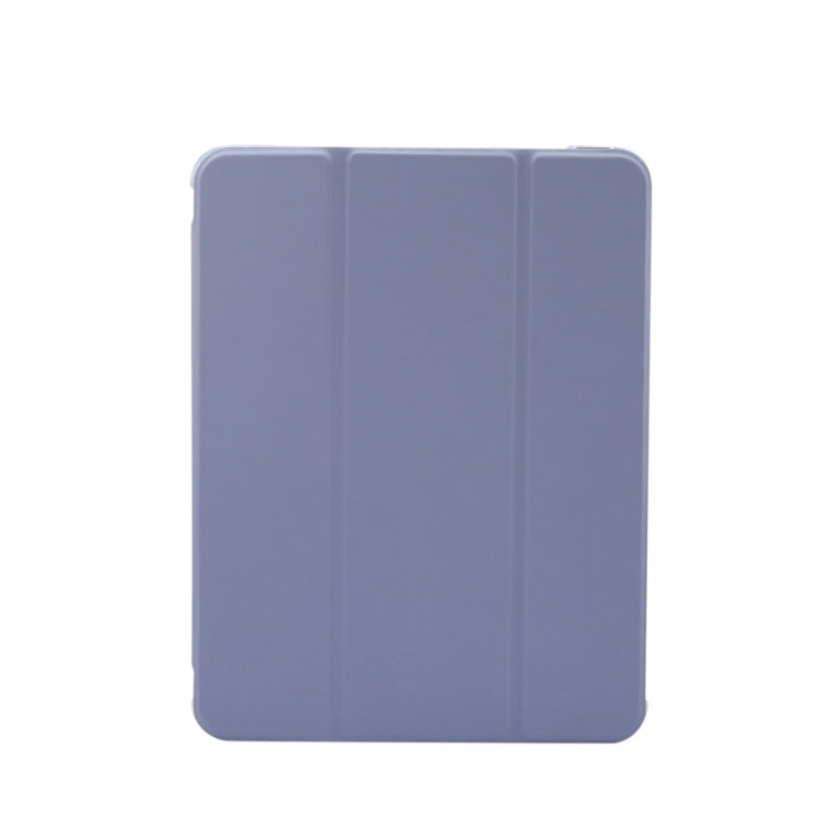 For iPad Air 2022 / 2020 10.9 3-folding Electric Pressed Skin Texture Smart Leather Tablet Case