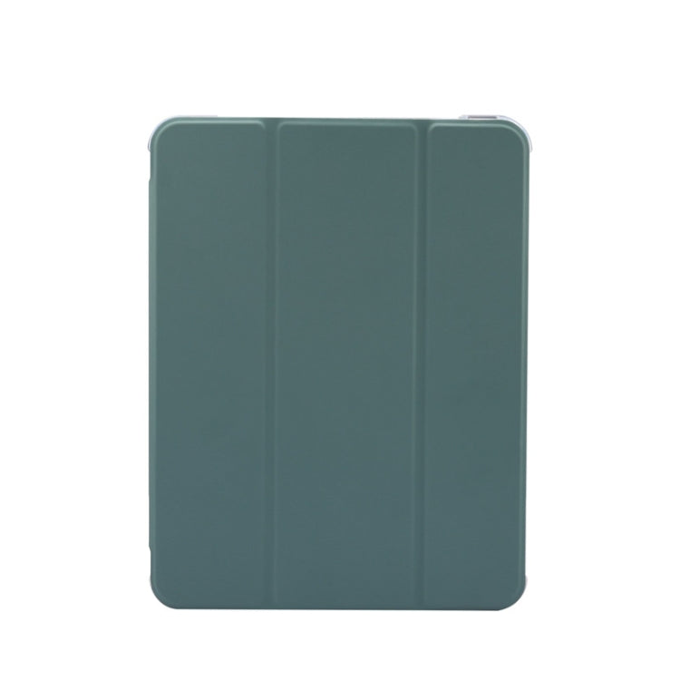 For iPad Air 2022 / 2020 10.9 3-folding Electric Pressed Skin Texture Smart Leather Tablet Case