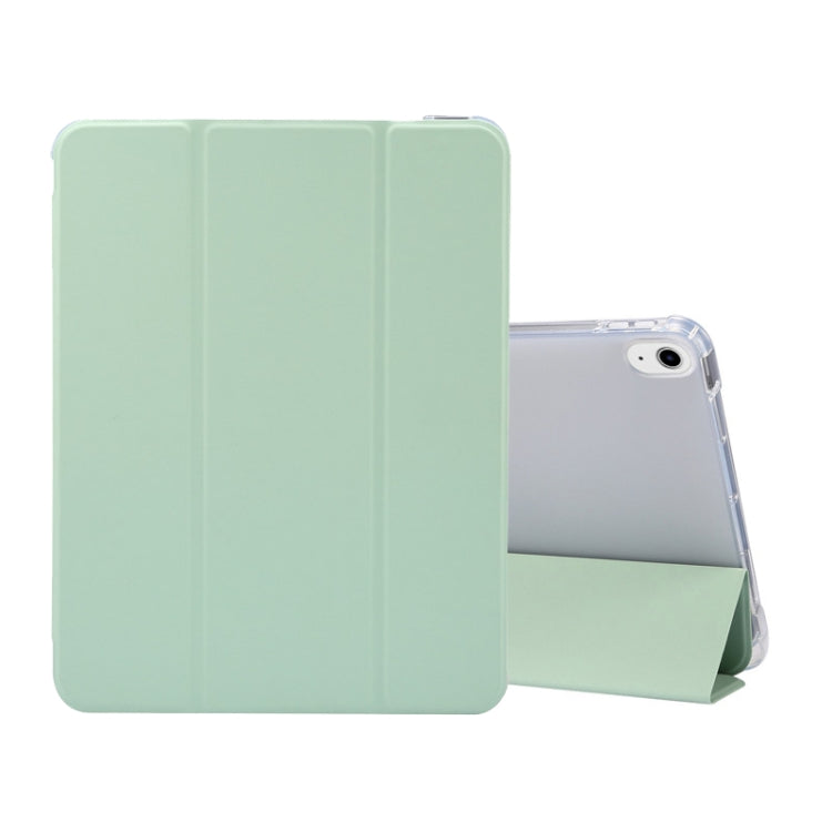 For iPad Air 2022 / 2020 10.9 3-folding Electric Pressed Skin Texture Smart Leather Tablet Case