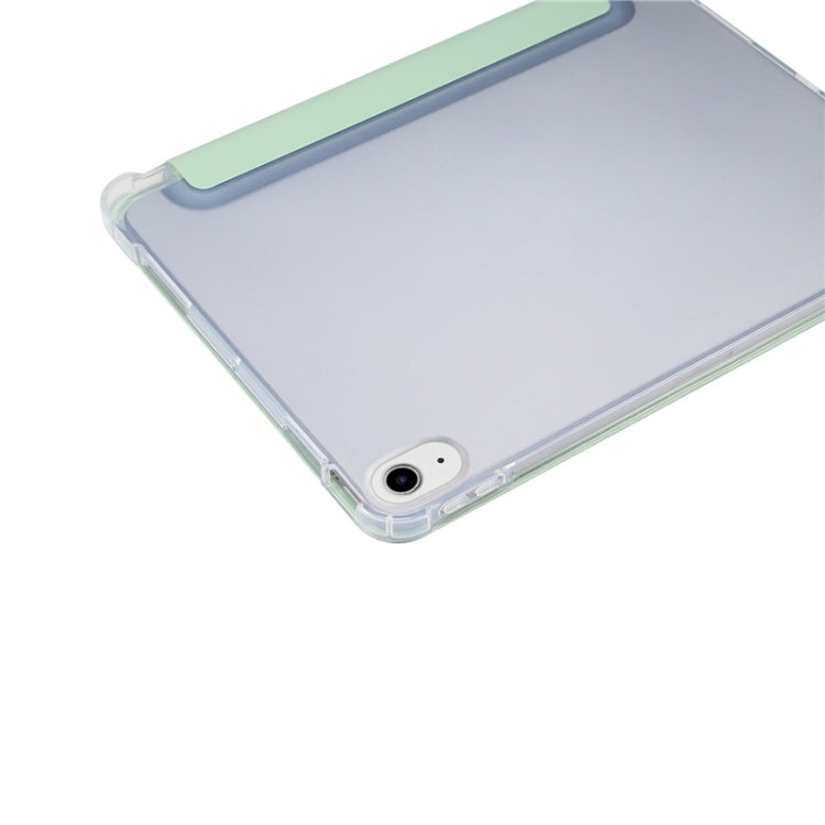 For iPad Air 2022 / 2020 10.9 3-folding Electric Pressed Skin Texture Smart Leather Tablet Case