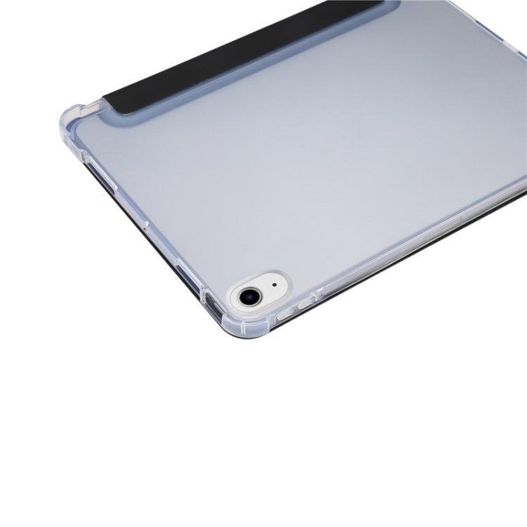 For iPad Air 2022 / 2020 10.9 3-folding Electric Pressed Skin Texture Smart Leather Tablet Case