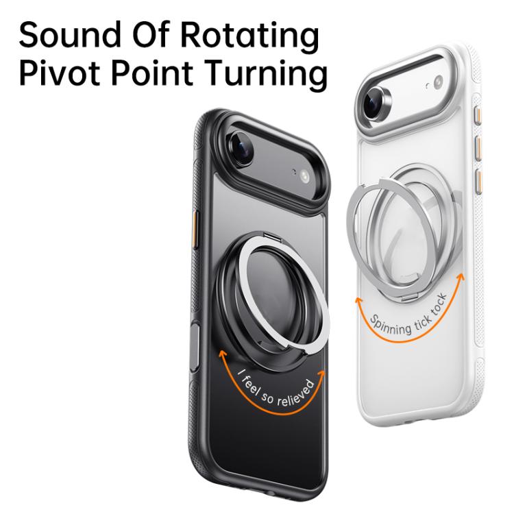 For iPhone Air Gear 360 Rotation MagSafe Holder Phone Case