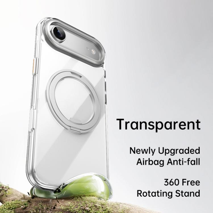 For iPhone Air Gear 360 Rotation MagSafe Holder Phone Case