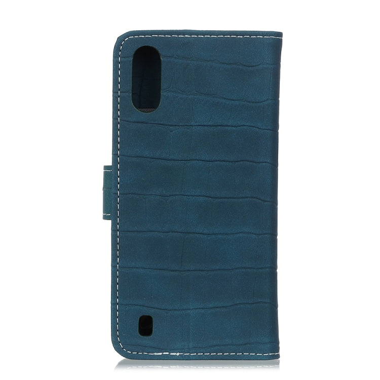 For Wiko Y81 Crocodile Texture Horizontal Flip Leather Case with Holder & Wallet & Card Slots & Photo Frame
