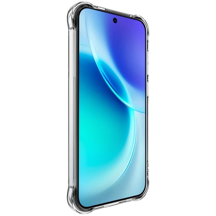 For vivo X300 imak Shockproof Airbag TPU Phone Case - Transparent