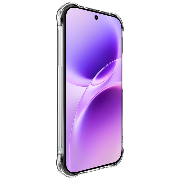 For vivo S50 5G imak Shockproof Airbag TPU Phone Case - Transparent