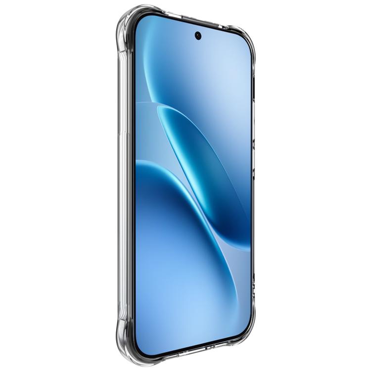 For vivo iQOO Z11 Turbo 5G imak Shockproof Airbag TPU Phone Case - Transparent