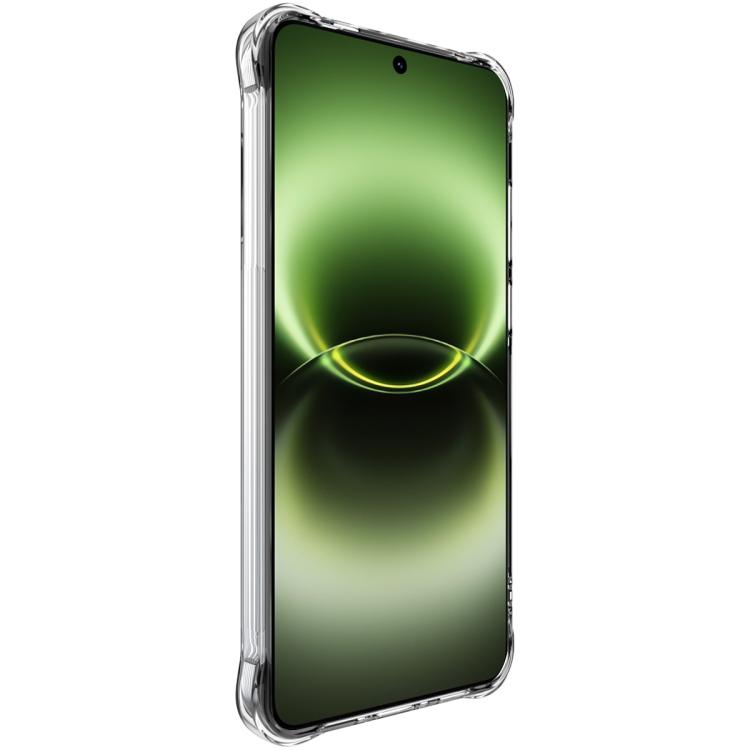 For vivo X300 Ultra imak Shockproof Airbag TPU Phone Case - Transparent