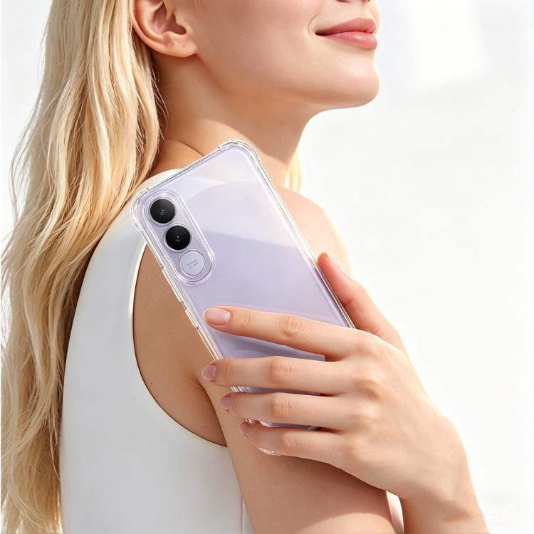 For vivo V70 FE 5G imak Shockproof Airbag TPU Phone Case - Transparent