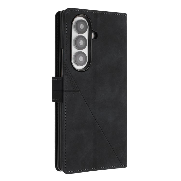 For Samsung Galaxy Z Fold7 5G 3D Embossed Flip Leather Phone Case