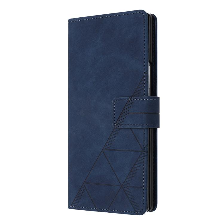For Samsung Galaxy Z Fold7 5G 3D Embossed Flip Leather Phone Case
