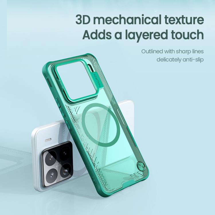 For Xiaomi 15 Pro NILLKIN Ice Air Prop Series MagSafe Magnetic Frame Version Phone Case