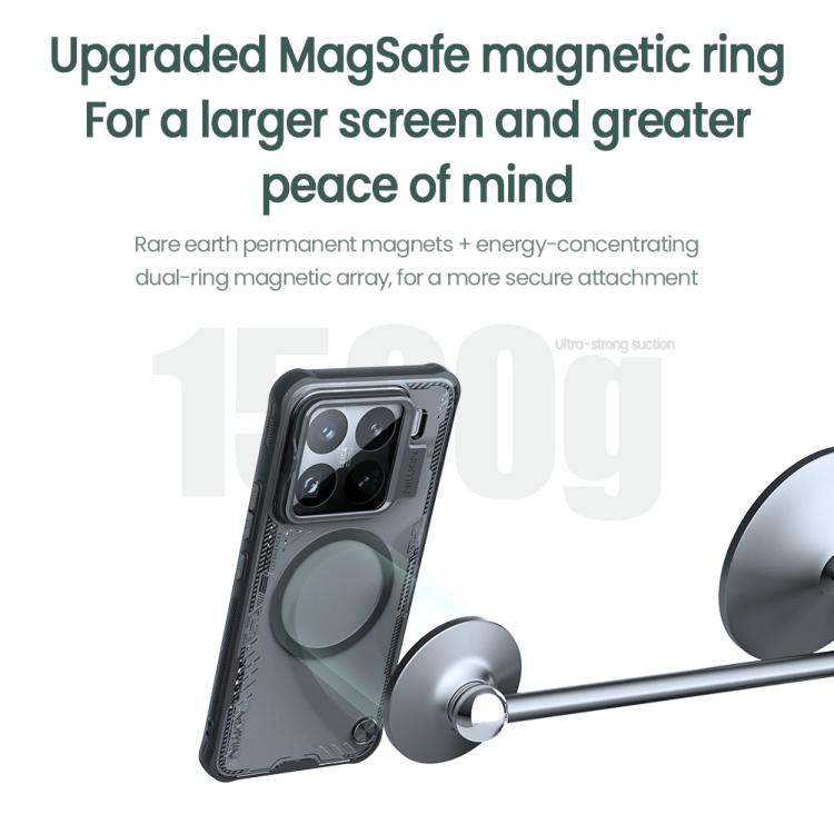 For Xiaomi 15 Pro NILLKIN Ice Air Prop Series MagSafe Magnetic Frame Version Phone Case