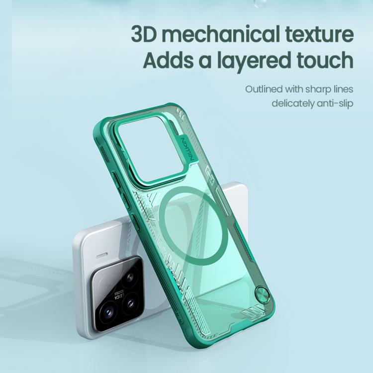 For Xiaomi 15 NILLKIN Ice Air Prop Series MagSafe Magnetic Frame Version Phone Case