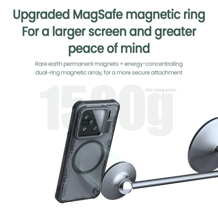 For Xiaomi 15 NILLKIN Ice Air Prop Series MagSafe Magnetic Frame Version Phone Case