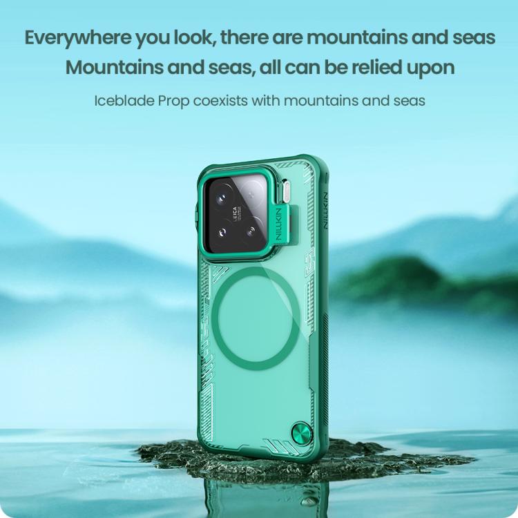 For Xiaomi 15 NILLKIN Ice Air Prop Series MagSafe Magnetic Frame Version Phone Case