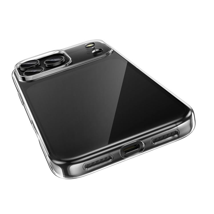 For iPhone 17 Pro hoco Light Series Soft TPU Phone Case - Transparent