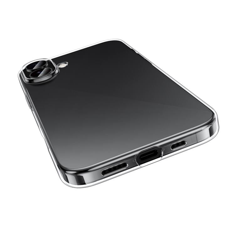 For iPhone 17 hoco Light Series Soft TPU Phone Case - Transparent